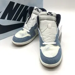 Nike Air Jordan 1 FQ2947-100 エアジョーダン1 レトロ ハイ OG デニム 新品同様 箱付き タグ付き メンズ 27cm ナイキ 靴 B11242◆