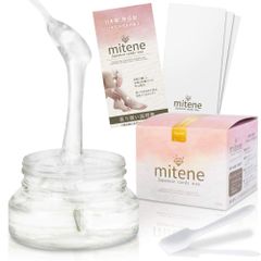 mitene 日本式の新しいブラジリアンワックス 乳酸 脱毛 VIO 純国産 無添加 ブラジリアンワックス スターターキット