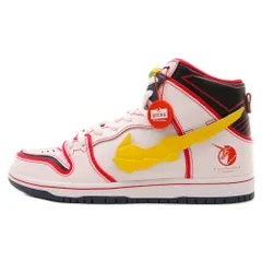 NIKE SB (ナイキエスビー) ×Gundam Unicorn DUNK HIGH PRO QS Unicorn DH7717-100 ガンダムユニコーン ダンク ユニコーン ハイカットスニーカー ホワイト US8.5/26.5cmのサムネイル