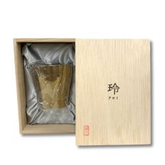 堀江 HORIE 純チタン2重タンブラー 玲 rei 華チタン 琥珀 T15-KM250-080