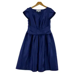 Rope Picnic ロペピクニック  Aライン タックワンピース size38/ブルー
