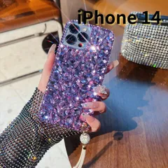 【SHOPS】iPhone14 スマホケース キラキラ ストーン ビジュー おしゃれ かわいい E038