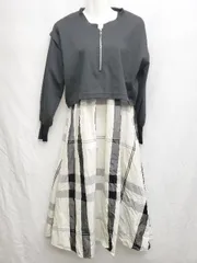 ◇ tiptop ティップトップ ワンピース カットソー アンサンブル サイズF ブラック マルチ レディース P  【1406240031542】