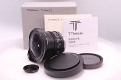 【美品】TTArtisan 7.5mm f/2 C Fisheye Eマウント ソニーE APS-C ブラック レンズ 銘匠光学