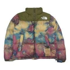 THE NORTH FACE ノースフェイス ND92235 NOVELTY NUPTSE JACKET ノベルティー ヌプシ ダウン ジャケット アイスダイアンテロブタン M【中古】