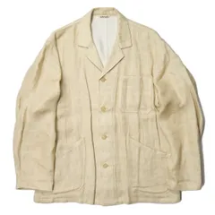 AURALEE 20SS LINEN DOUBLE FACE BLOUSON 3