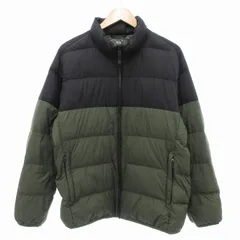 ユニクロ UNIQLO ウルトラライトダウンジャケット 3Dカット ブルゾン ジップアップ XL カーキ 311-456570 /JS