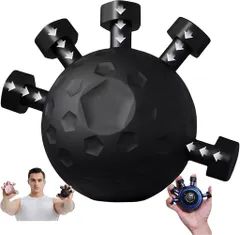 指グリップ強化器握力ボール【2025アップグレード版】ハンドグリップ強化器フィンガーエクササイザーストレス解消ボール握力を鍛える道具筋肉トレーニングと回復のためのシリコング…