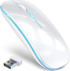 【数量限定】【人気商品】wireless macbook ipad mac mouse bluetoothマウス コンパクト ワイヤレス マウス マウス マウス パソコン 薄型マウス 両利き 7色LEDランプ 小型 無線マウス 3段階DPI切替 高感度 充電式