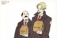[중고] 엽서 포차드&오울(신작) [ACCA13구 감찰과 10주년 기념 박물관 트레이딩 엽서]