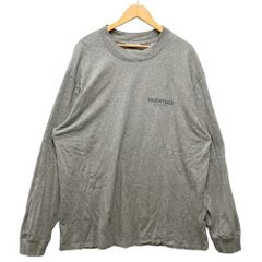 ESSENTIALS エッセンシャルズ ロゴ 長袖Ｔシャツ グレー サイズ XXL 正規品 / 50758
