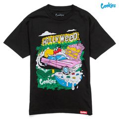 COOKIES HOLLYWEED Tシャツ【BLACK】(クッキーズ アパレル 服 Tシャツ)