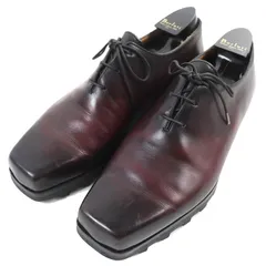 【極美品】ベルルッティ　Berluti　ウルティマ　バーガンディ　9ハーフ 極美品】ベルルッティ Berluti ウルティマ バーガンディ 9ハーフ