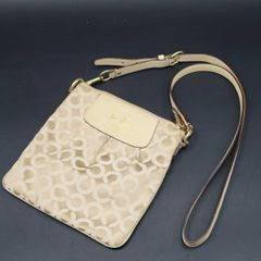 7 COACH コーチ オブアート ショルダーバッグ ベージュ クリーム