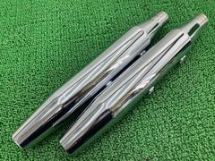 ハーレークロームメッキ マフラー シートセット ハーレークロームメッキ マフラー シートセット - メルカリ