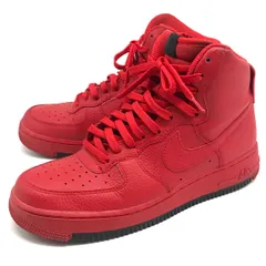 【倉吉店】NIKE | ナイキ スニーカー AIR FORCE 1 HIGH '07 1 UNIVERSITY RED AO2440-600 レッド 26cm 【126】