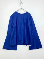 新品 ADORE アドーア 531-8210919 定価31900円 ブラウス シャツ size38/青 ■■◎レディース
