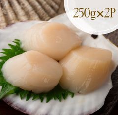 【送料無料】北海道産 ホタテ貝柱 お刺身用 上質 500g( 250gx2P )