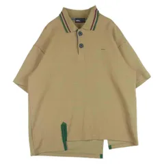 kolor カラー 20SS 20SCM-T03202 ビッグカノコ POLO 半袖 ポロ シャツ 日本製 ライトブラウン系 1【中古】のサムネイル