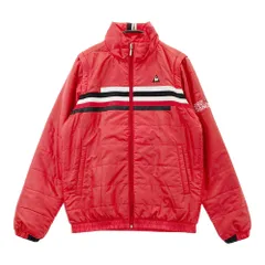 サイズ：M LE COQ GOLF ルコックゴルフ  2WAY 中綿ジャケット  レッド系 [240101521057] ゴルフウェア メンズ ストスト