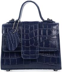 未使用 CINDIBENDI デニムフラワーバッグ ショルダーバッグ 花柄 立体 