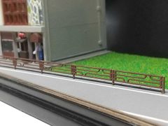 キハ工房 A-07 ガードパイプB ペーパーキット Nゲージ 1/150