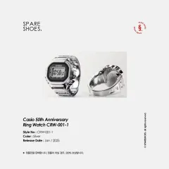 2025年最新】 CASIO リングウォッチ 50周年の人気アイテム