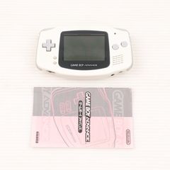 任天堂 GBA本体 ゲームボーイアドバンス本体 白 Nintendo 希少 - メルカリ