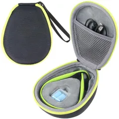 イエロー_Shokz OpenRunに対応 co2crea ハードトラベルケース AfterShokz AeropexTREKZOpenRunOpenMove オープンイヤーワイヤレス骨伝導ヘッドフォン用 イエロー