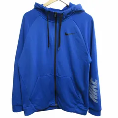 ナイキ NIKE DRY-FIT フルジップ パーカー スウェット CN9778-480 長袖 青 ブルー XLサイズ 0510