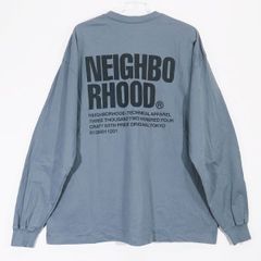 NEIGHBORHOOD ネイバーフッド 23SS NH.TEE LS-2 231PCNH-LT02 ロングスリーブ Tシャツ グレー ロンT カットソー 長袖