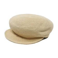 【最大30％OFF★ウィンターセール】マーキュリーデュオ MERCURYDUO 帽子 キャスケット ストローハット ベージュ レディース 中古