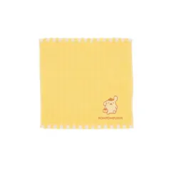 マル 【送料無料】【サンリオキャラクターズ】ミニタオル【イエロー】【黄色】【ポムポムプリン】【タオル】【たおる】【ハンドタオル】【ハンカチ】【子供】【キッズ】【雑貨】【グッズ】【かわいい】