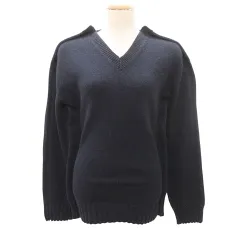 CELINE ネイビーリブニットベスト フィービー期 CELINE ネイビーリブニットベスト フィービー期 CELINE ネイビー