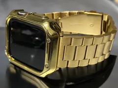 Apple Watch ステンレスベルト付きカバーセット メンズ レディース対応 Ultra Ultra 2 38mm 40mm 41mm 42mm 44mm 45mm46mm 49mm 38