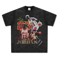 NBA シカゴ ブルズ マイケル ジョーダン ヴィンテージ加工 半袖 Tシャツ S～3XL