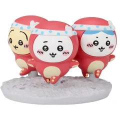 【中古】食玩 トレーディングフィギュア 11.ちいかわ・ハチワレ・うさぎ(たこぎ) 「チョコサプ ちいかわ」