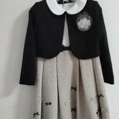 120cm プティマイン　フォーマルワンピース&ボレロ　新品