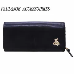 『新品未使用』PAUL＆JOE ダブルキャット　牛革　長財布　ブラック 快適ファッション - 『新品未使用』PAUL＆JOE ダブルキャット