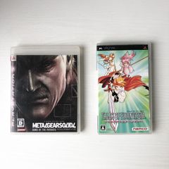 PS3 メタルギアソリッド4 PSP テイルズオブファンタジア フルボイスエディション 国産ゲーム 懐かしのゲーム セット売り
