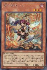 剣の御巫ハレ TTP1-JP060 【シークレットレア】 TACTICAL-TRY PACK －黒魔導・ＨＥＲＯ・御巫－ 遊戯王　トレカ道