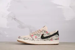 【今日特価】Air Jordan 1 HV8293-100 エアジョーダン 1 代 HV8293-100 ツルと梅の花
