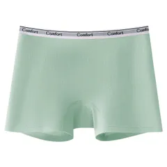 ボクサーショーツ シンプル ボックスショーツ 無地 肌に優しい 響きにくい 1分丈 綿 スポーティー コットン ストレッチ 大きいサイズ 黒 rs-039