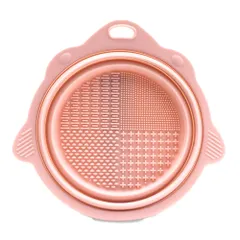 新品 mitas 洗浄ボウル パステルピンク メイクブラシ ブラシ 洗浄 化粧ブラシ 化粧筆 メイク道具 ブラシクリーナー シリコン メイク用品 洗う メイクグッズ コスメ クリーナー クリーニング メイク 小物 メイクグッズ コスメ用品 おしゃれ かわいい