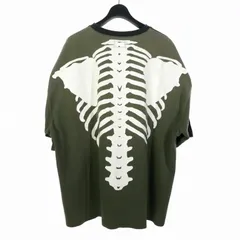 ☆新品☆kapital 天竺レトロ骨砕きスカルパッチワークプリント半袖Tシャツ ☆新品☆kapital 天竺レトロ骨砕きスカルパッチワークプリント