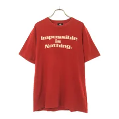 アディダス プリント 半袖 Tシャツ S レッド adidas メンズ