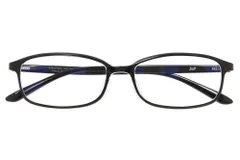 ブラック [ゾフ] スクエア型 PCメガネ PC REGULAR TYPE（ブルーライトカット率約35%） PC 透明レンズ パソコン用メガネ PCめがね PC眼鏡 メンズ レディース おしゃれ【ZA201P02_14E1 ZA201P02-14E1 ブラック