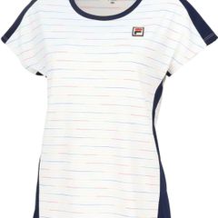 FILA フィラ ゲームシャツ  テニスウェア レディース (VL2800) 24SS