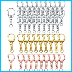 【在庫セール】金具 ナスカンレジン パーツ キーホルダー キーホルダーパーツ 回転フック 丸カン 付き ワンタッチ アクセサリーパーツ キーリング 50個入り ストラップ ナスカン 手芸用品 ハンドメイド アクセサリー 手作り 素材