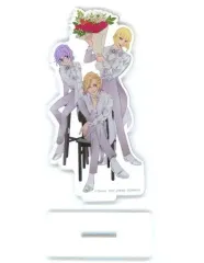 【中古】アクリルスタンド・アクリルパネル ポムフィオーレ寮 スタンド付きアクリルプレート～Disney100～ 「ディズニー ツイステッドワンダーランド」 ナムコ限定